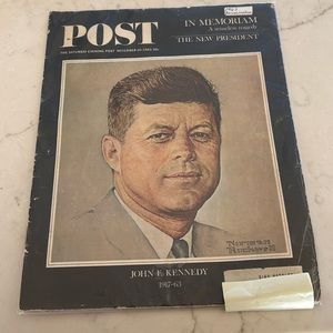 The Saturday Evening POST; Dec. 14, 1963; John F. Kennedy in memoriam issue.